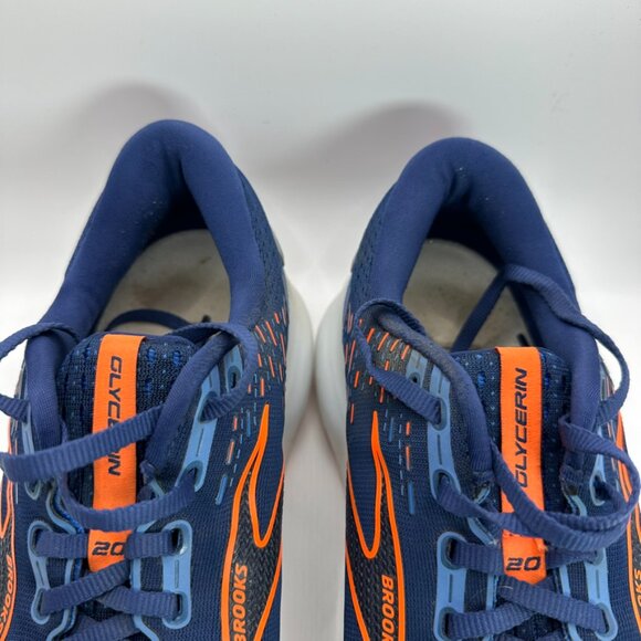 Brooks Glycerin 20‎ Shoes Mens Size 11.5 Blue Orange Cushionng Running main image 10